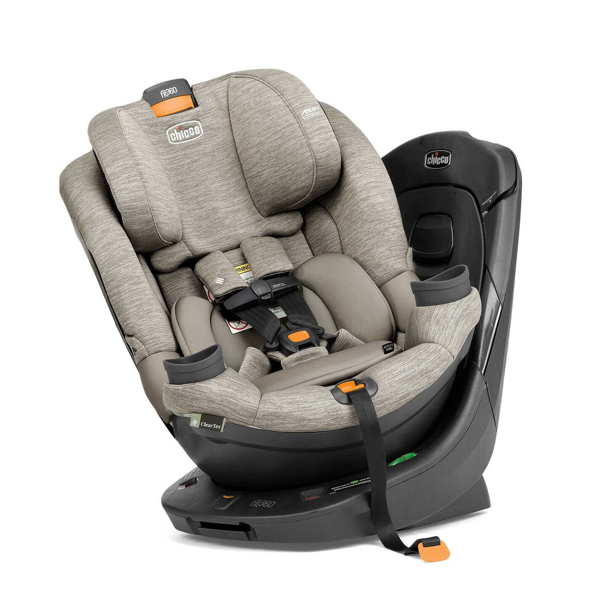 Chicco Fit360 ClearTex Rotating Convertible Car Seat - Oat