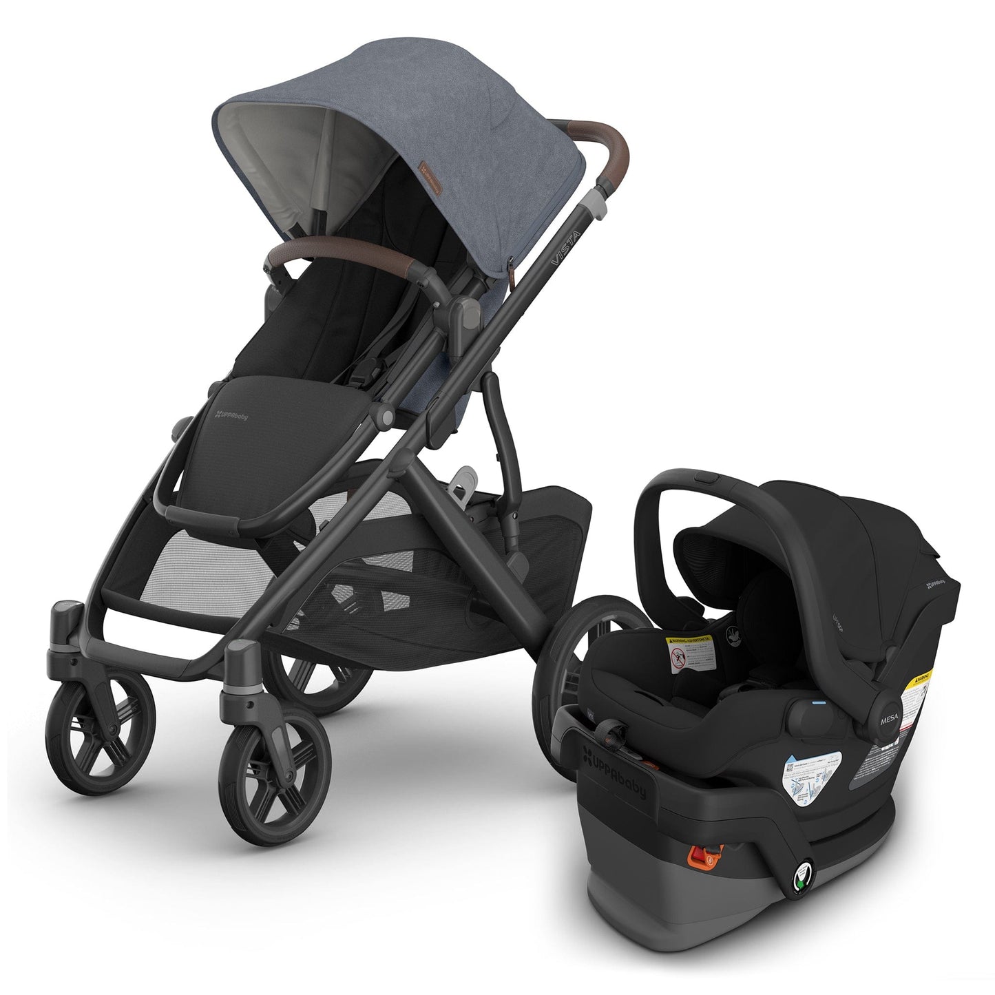 UPPAbaby Vista V3 + Mesa V3 Travel System Bundle - Julian / Jake - 0303-VSO-NA-JUL-1003-MSA-US-JKE