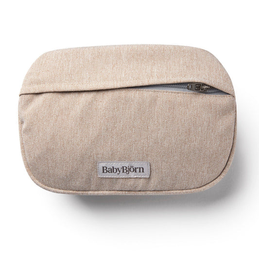 BabyBjorn Pocket Pouch, Woven Melange, Light Beige - 038003US