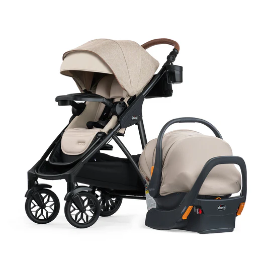 Chicco Corso Primo ClearTex Modular Travel System - Hazelnut - 04087207910070