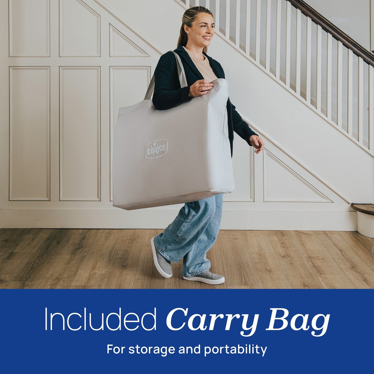 Chicco Alfa Lite Nest Lightweight Travel Playard - Serene - 05087318730070