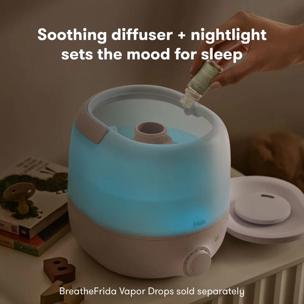 FridaBaby BreatheFrida 3-in-1 Humidifier, Diffuser + Nightlight