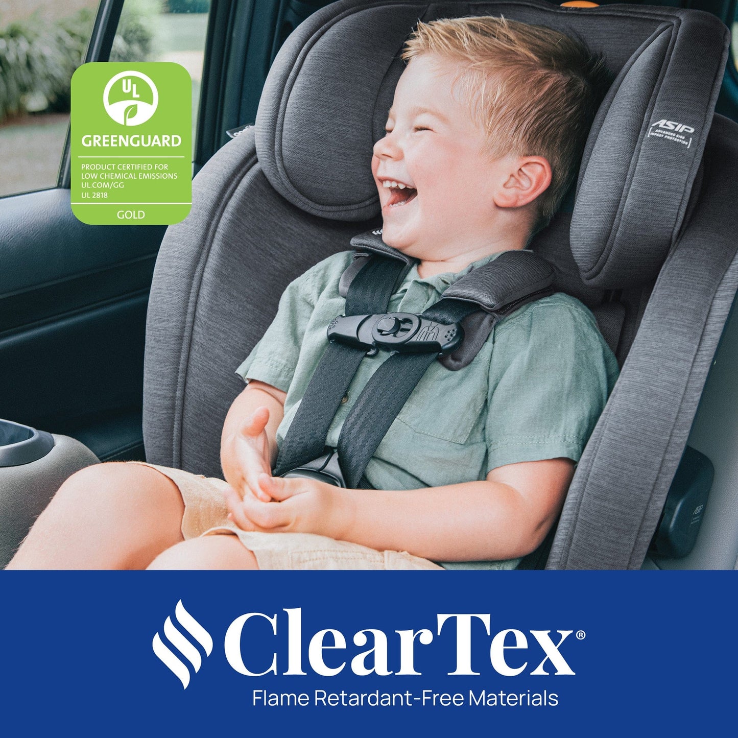 Chicco OneFit Max ClearTex All-in-One Convertible Car Seat - Energy
