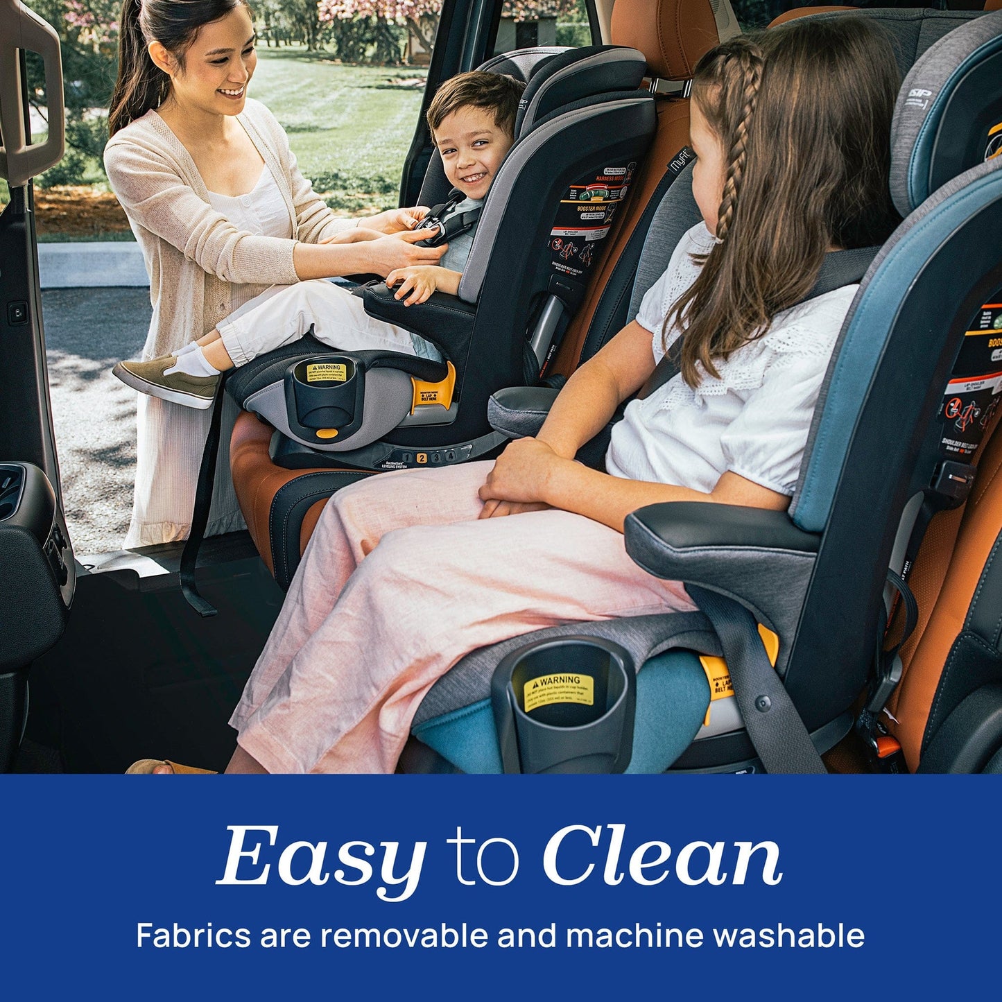 Chicco MyFit ClearTex Harness + Booster Car Seat - Willow