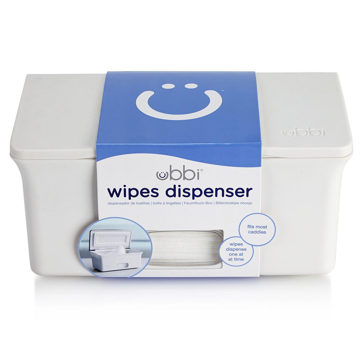 Ubbi Wipes Dispenser - White