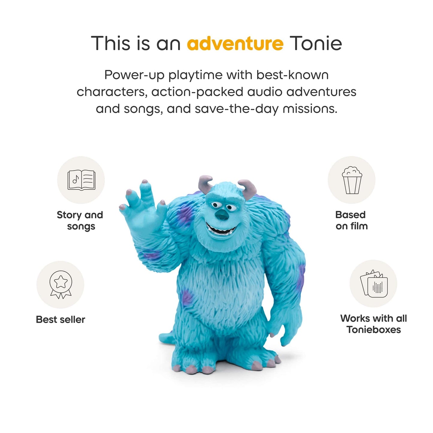 Tonies Disney - Monsters Inc Audio Character (5y+) - 10000517