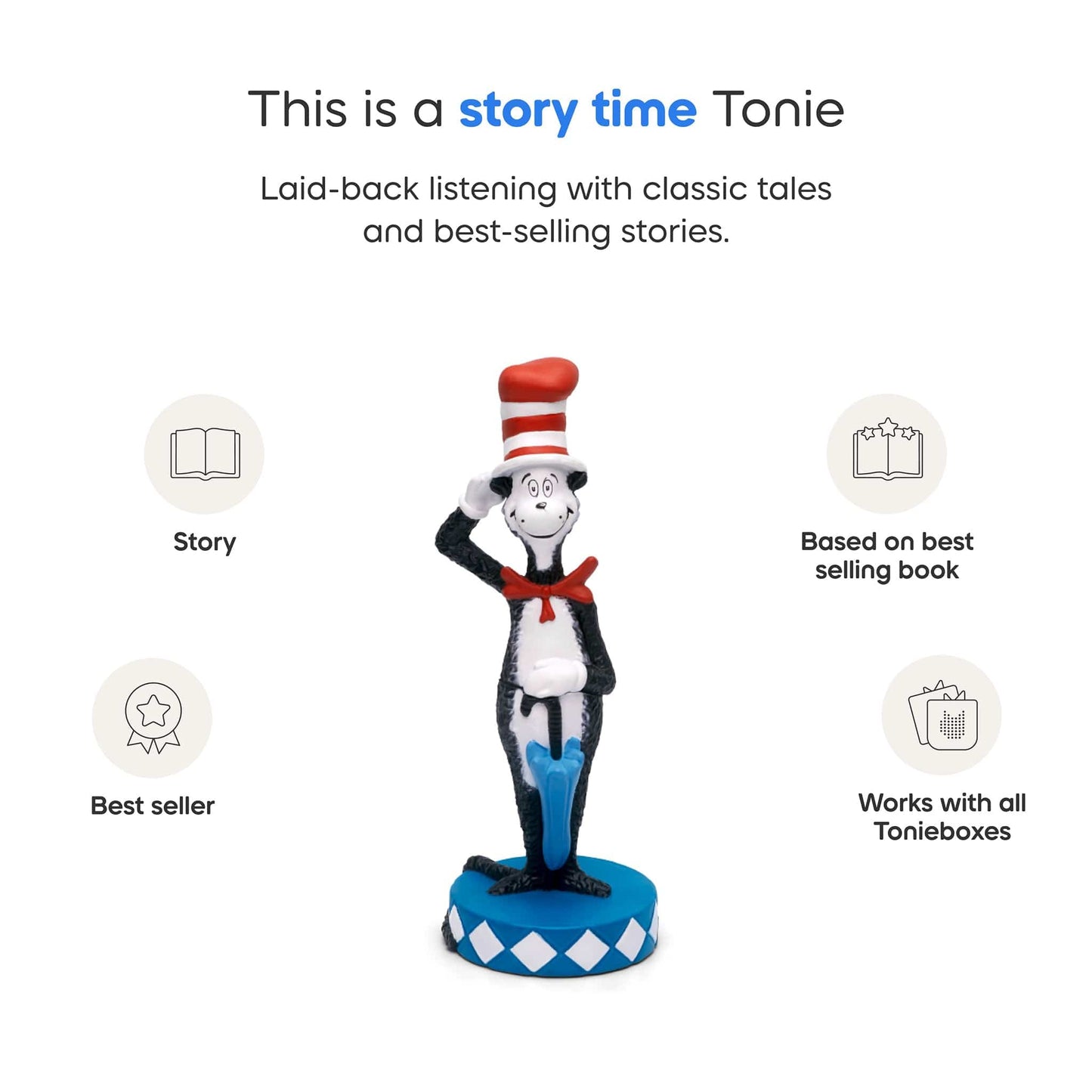 Tonies Dr. Seuss Cat in the Hat Audio Character (3y+) - 10000792