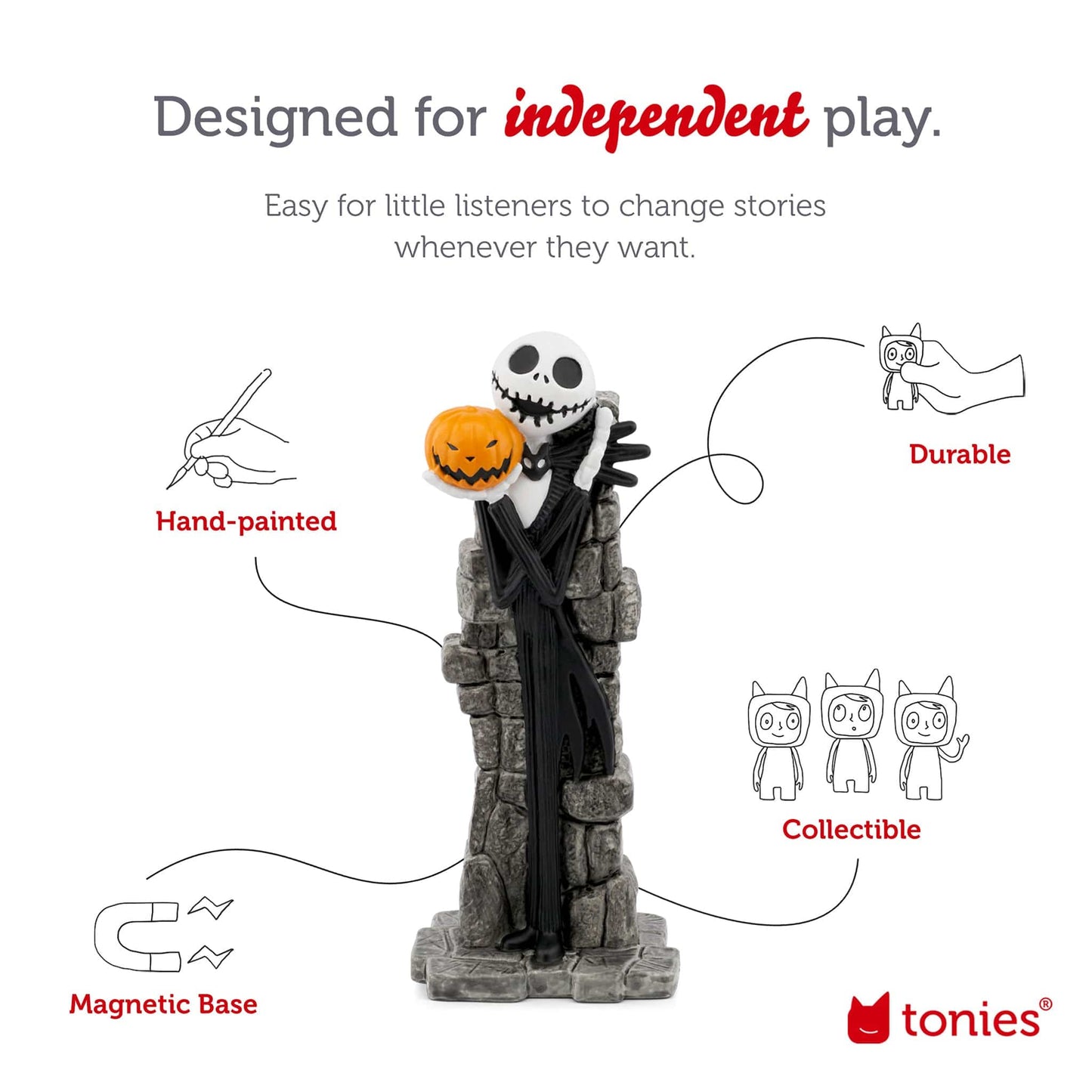Tonies Disney - The Nightmare Before Christmas Audio Character (6y+) - 10001358