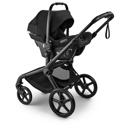 Bugaboo Fox 5 Renew + Turtle Air Shield Travel System Bundle - Black / Deep Indigo / Deep Indigo - 100051149-400016001