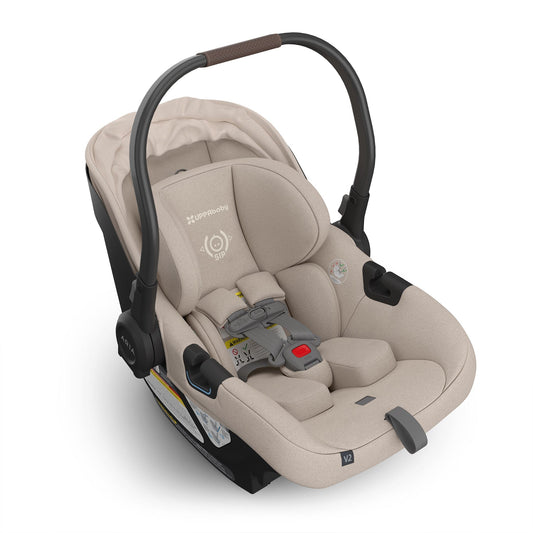 UPPAbaby Aria V2 Lightweight Infant Car Seat - Ada (Sandstone) - 1002-ARI-US-ADA