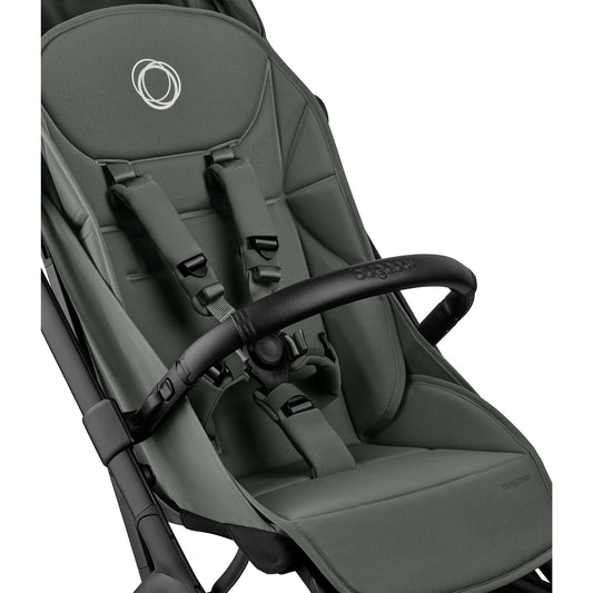 Bugaboo Butterfly 2 Complete Stroller + Bumper Bar Bundle - Black / Forest Green / Forest Green - 100338026-100342002