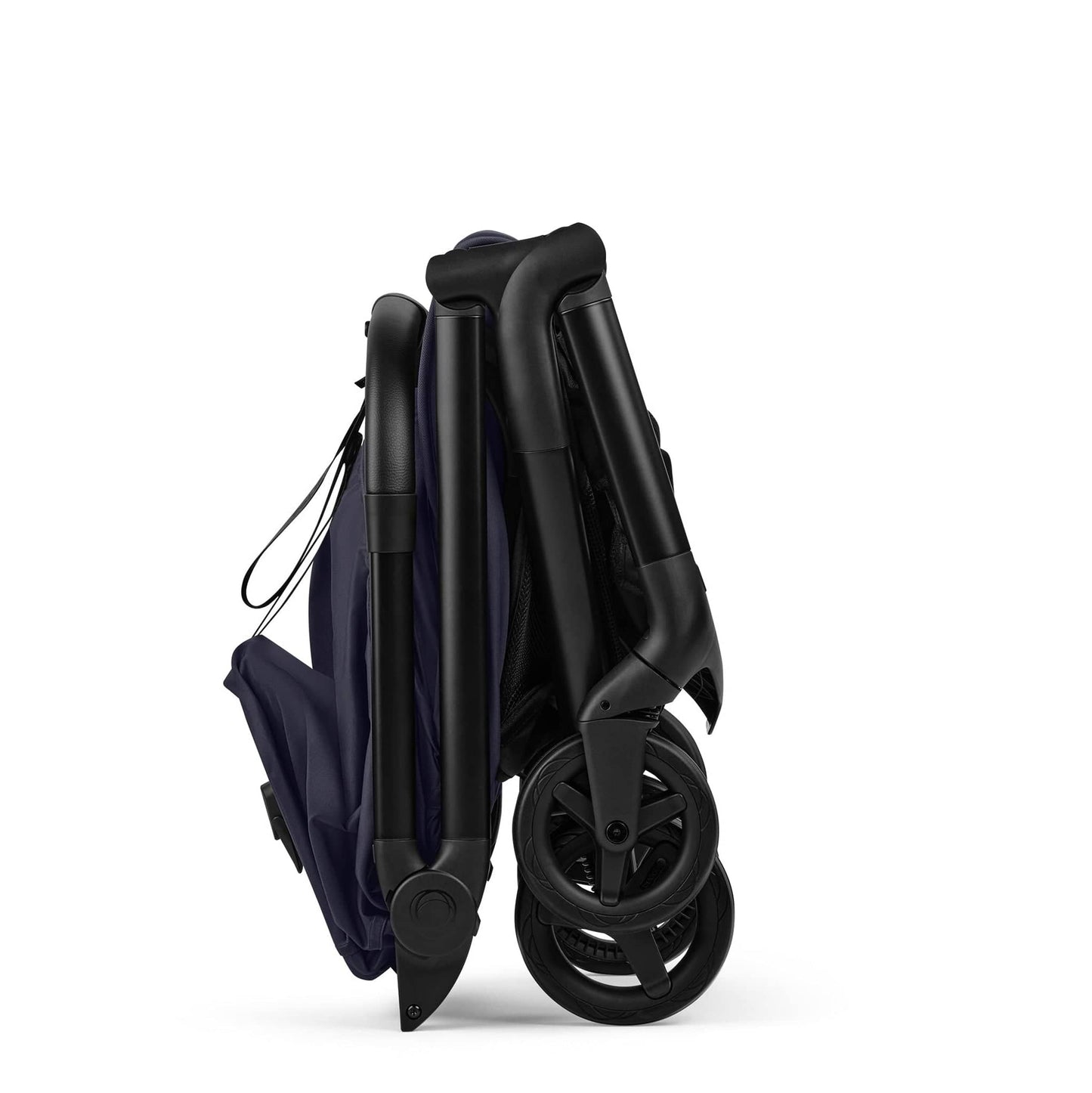 Bugaboo Butterfly 2 + Turtle Air Shield Travel System Bundle - Black / Deep Indigo / Deep Indigo / Black
