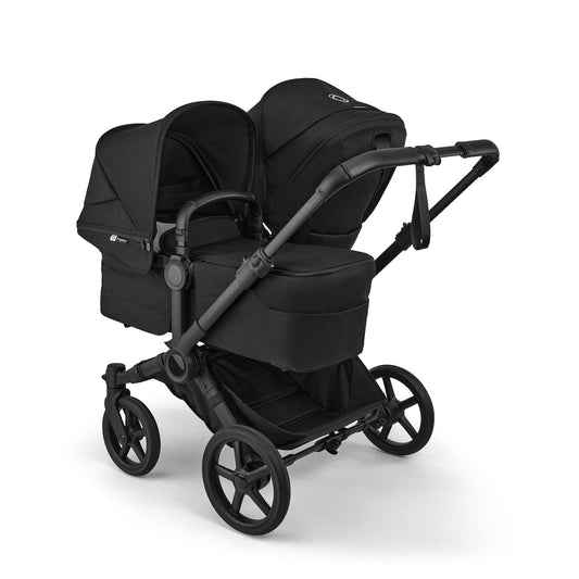 Bugaboo Donkey 6 Mono + Turtle Air Shield Travel System Bundle - Black / Heritage Black / Heritage Black - D6-TRVL-100370029