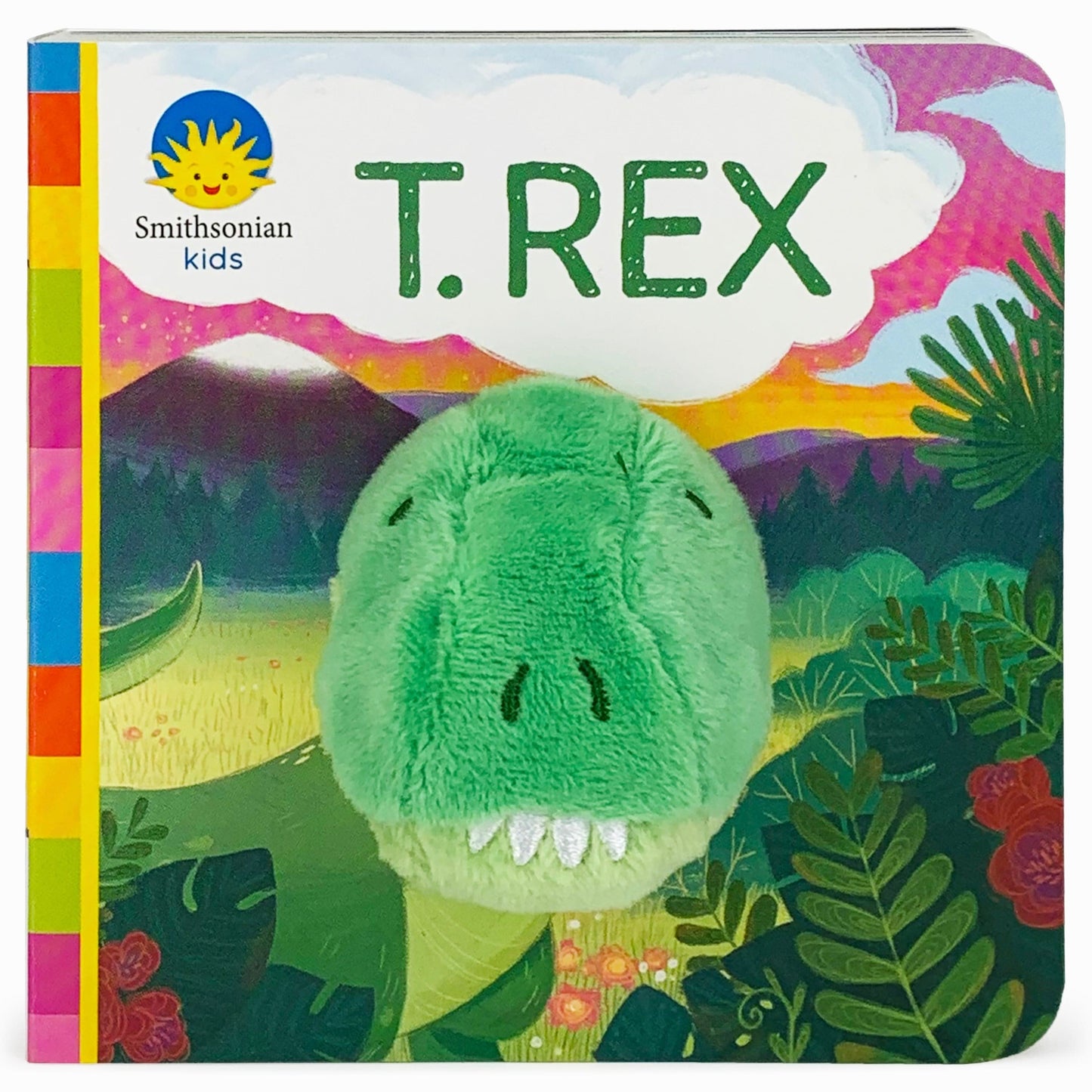 Cottage Door Press Smithsonian Kids T.Rex Finger Puppet Board Book