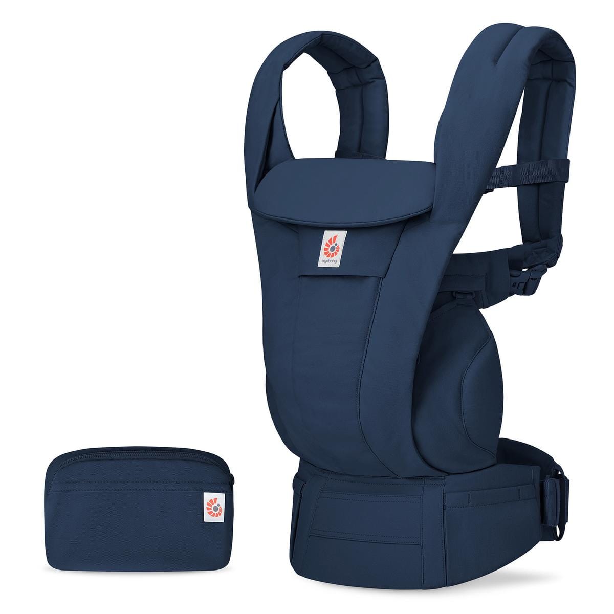 Ergobaby Omni Deluxe Baby Carrier, Cotton - Midnight Blue - BCODCMIDBLU