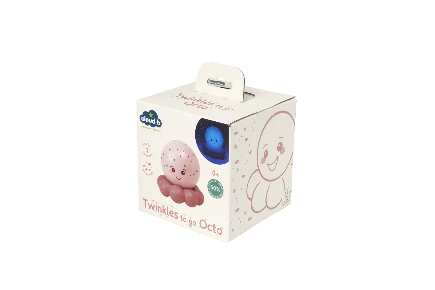 Cloud b Twinkles To Go Octo - Pastel Pink - Image 5