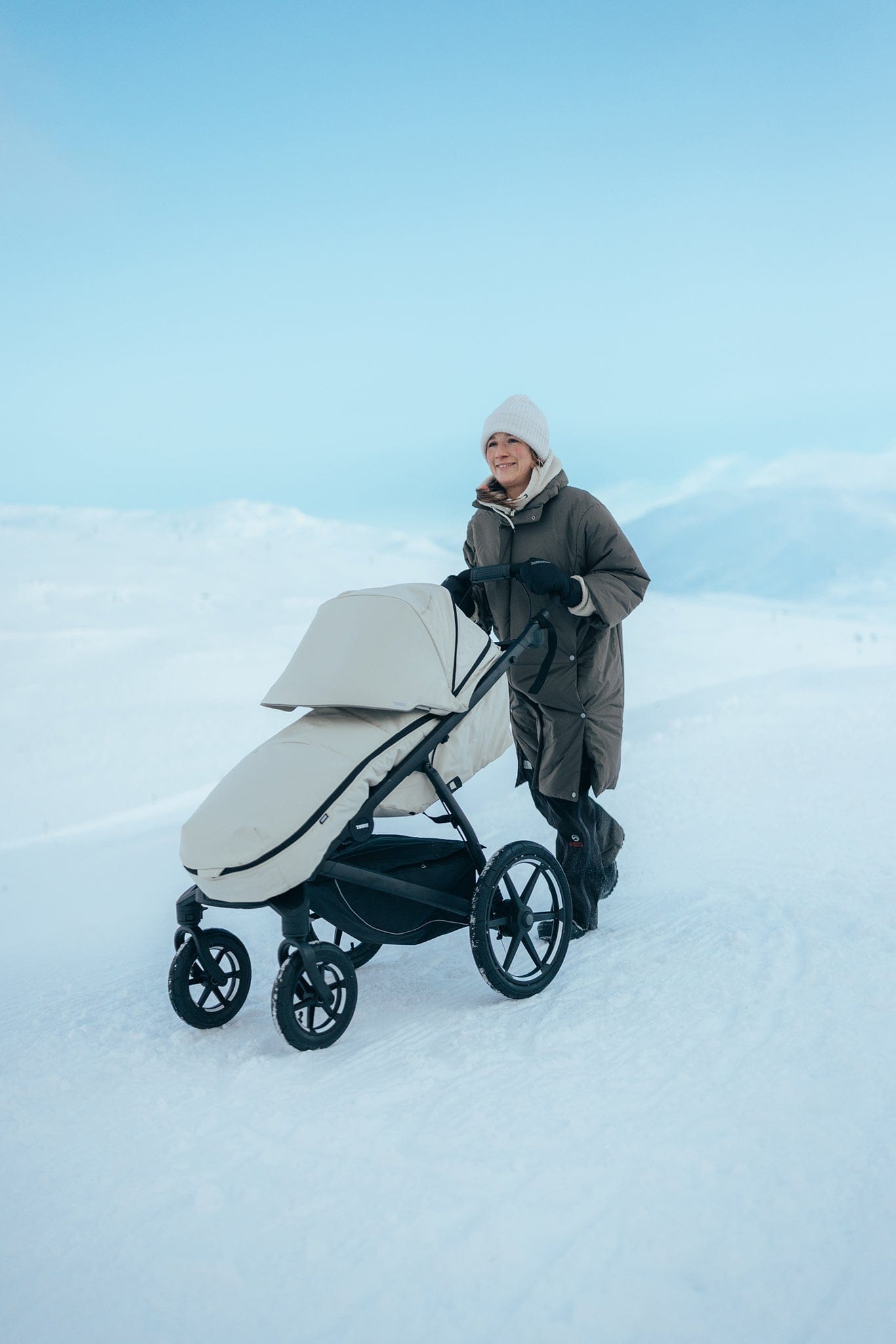 Thule Stroller Footmuff - Soft Beige - 11200327