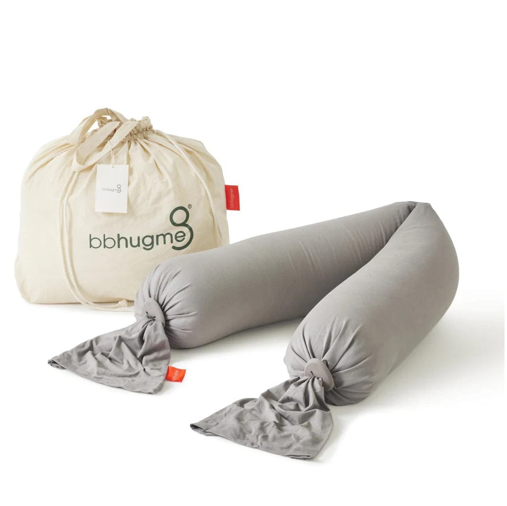 bbhugme Pregnancy Pillow - Stone / Plum