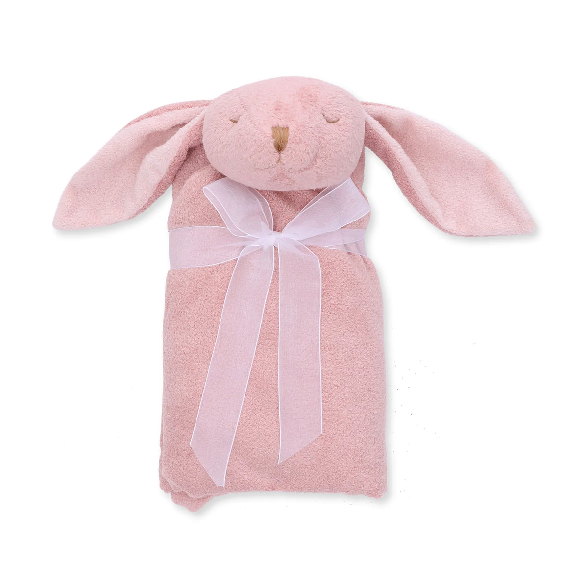 Angel Dear Bunny Nap Blanket - Rose
