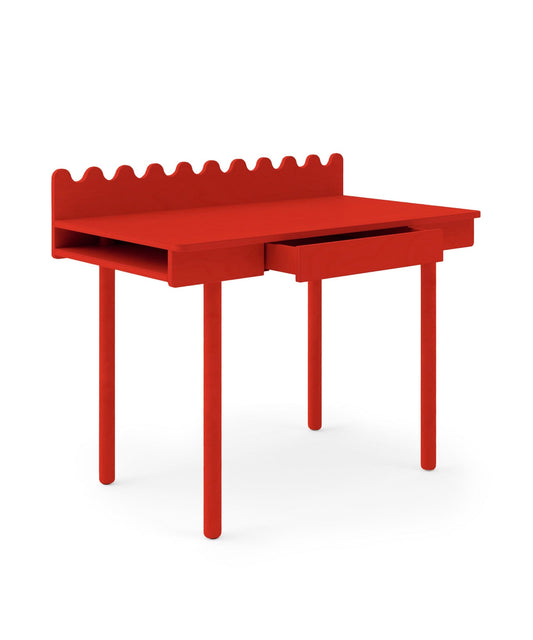 Oeuf Moss Desk - Tomato - 1MSDSK-02