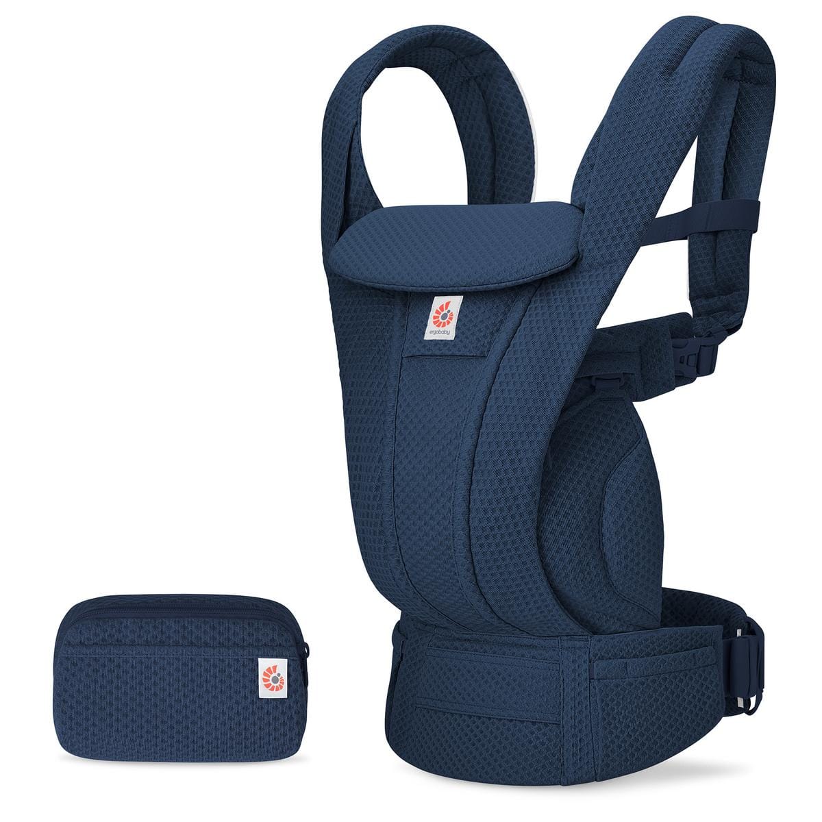 Ergobaby Omni Deluxe Baby Carrier, Mesh - Midnight Blue - BCODMMIDBLU