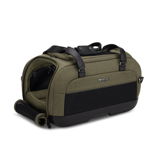 Tavo Pets Dupree II Airline Carry-On Pet Car Seat - Fern