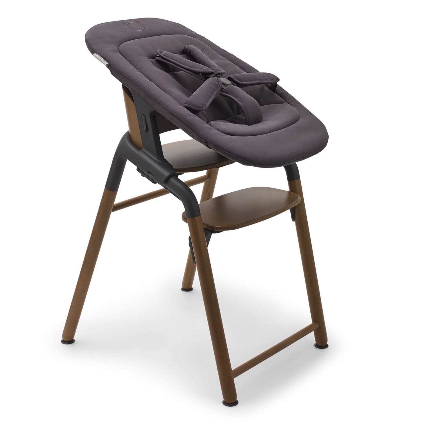 Bugaboo Giraffe Complete High Chair + Newborn Set Bundle - Blue / Tornado Grey