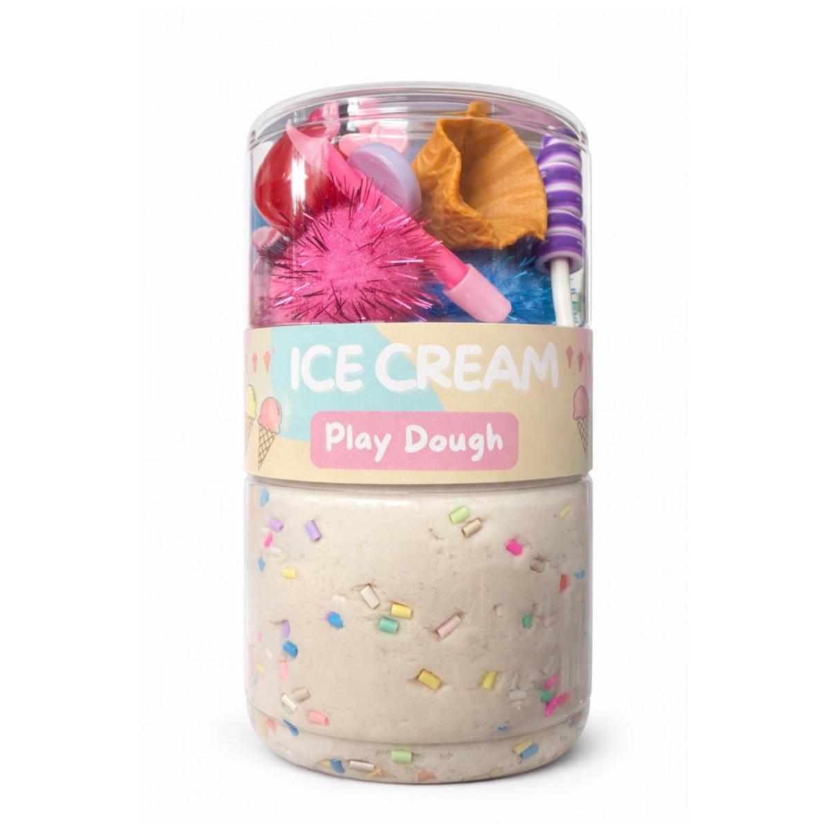 Play Play Dough Ice Cream Dough Jar