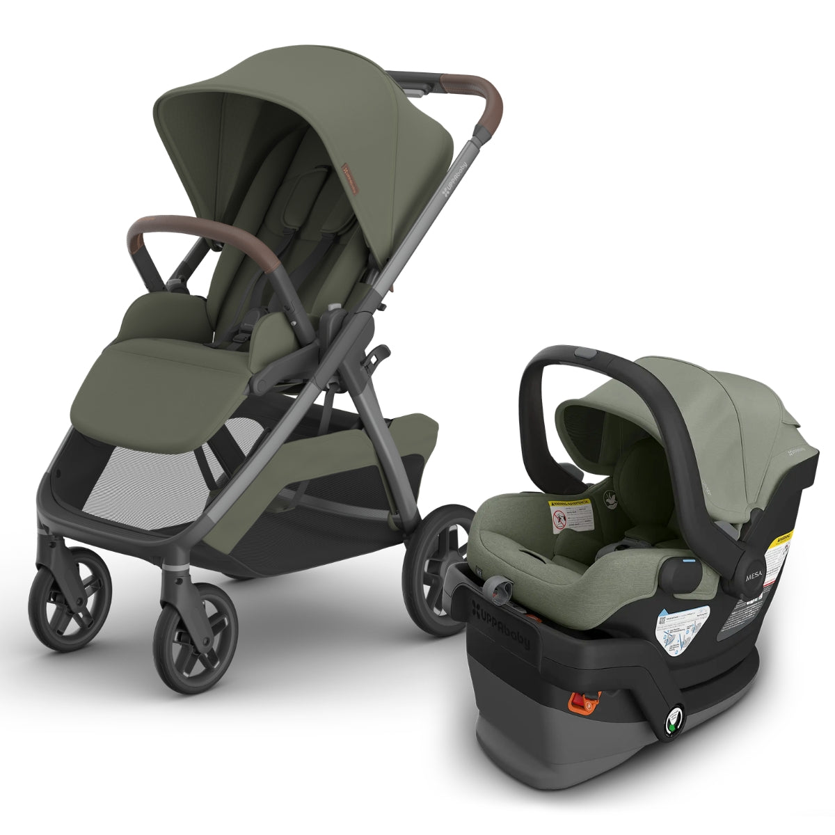 UPPAbaby Kona Stroller + Mesa V3 Travel System Bundle
