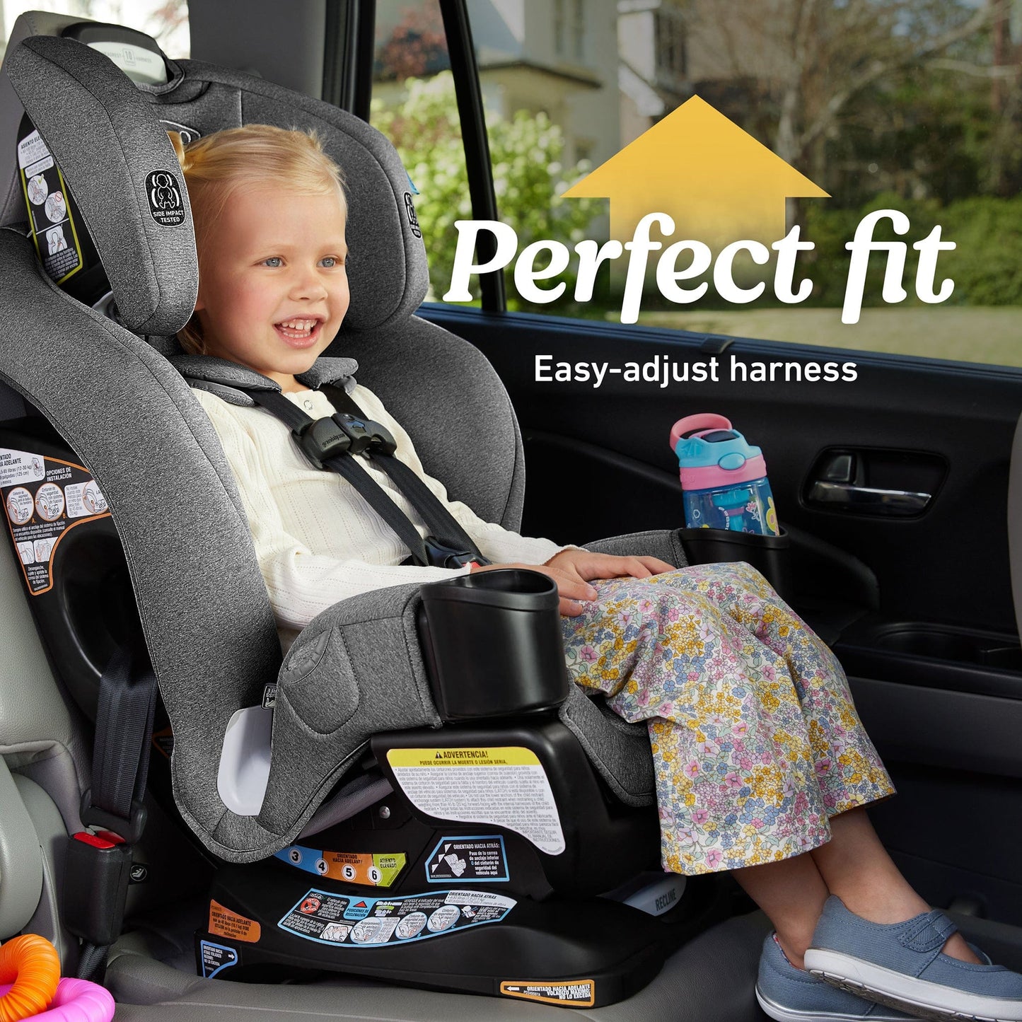 Graco Extend2Fit 3-in-1 All-in-One Convertible Car Seat - Cullen - 2215452