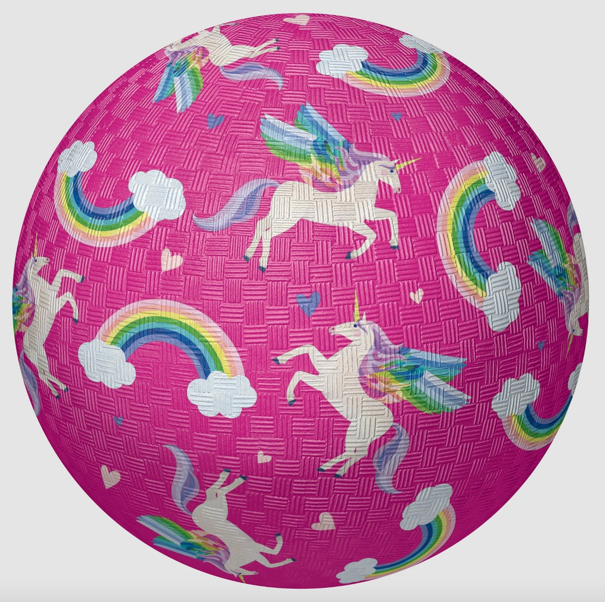 Crocodile Creek 5" Playground Ball - Unicorn Rainbow
