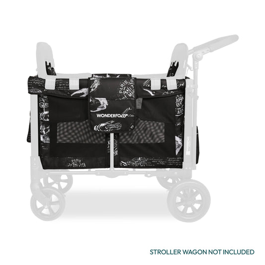 WonderFold W2 Elite/luxe Carriage Fabric - Van Gogh Sketches - W2CF2-VGSK