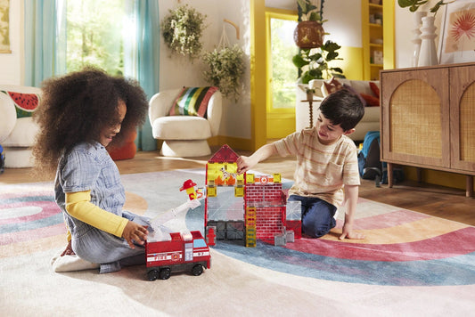 Magna-Tiles Fire Station 50 Piece Set - 252050FS