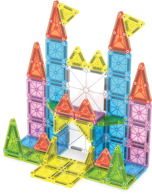 Magna-Tiles microMAGS Travel Deluxe, 55 Piece Set - 254055TS