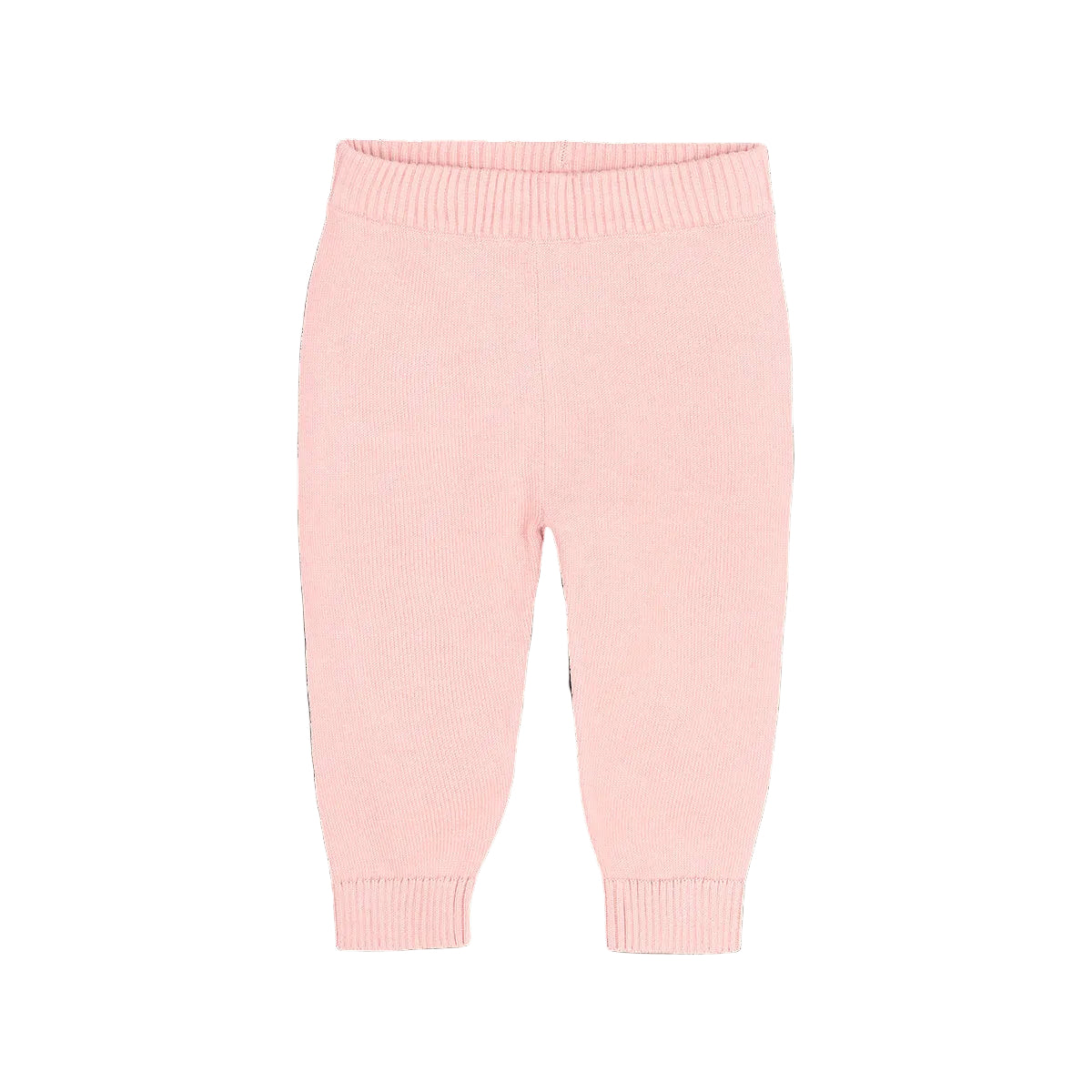 Viverano Organics Pocket Sweater Knit Baby Legging Pants (Organic Cotton) FW26 - Sweet Pink, 6-12M
