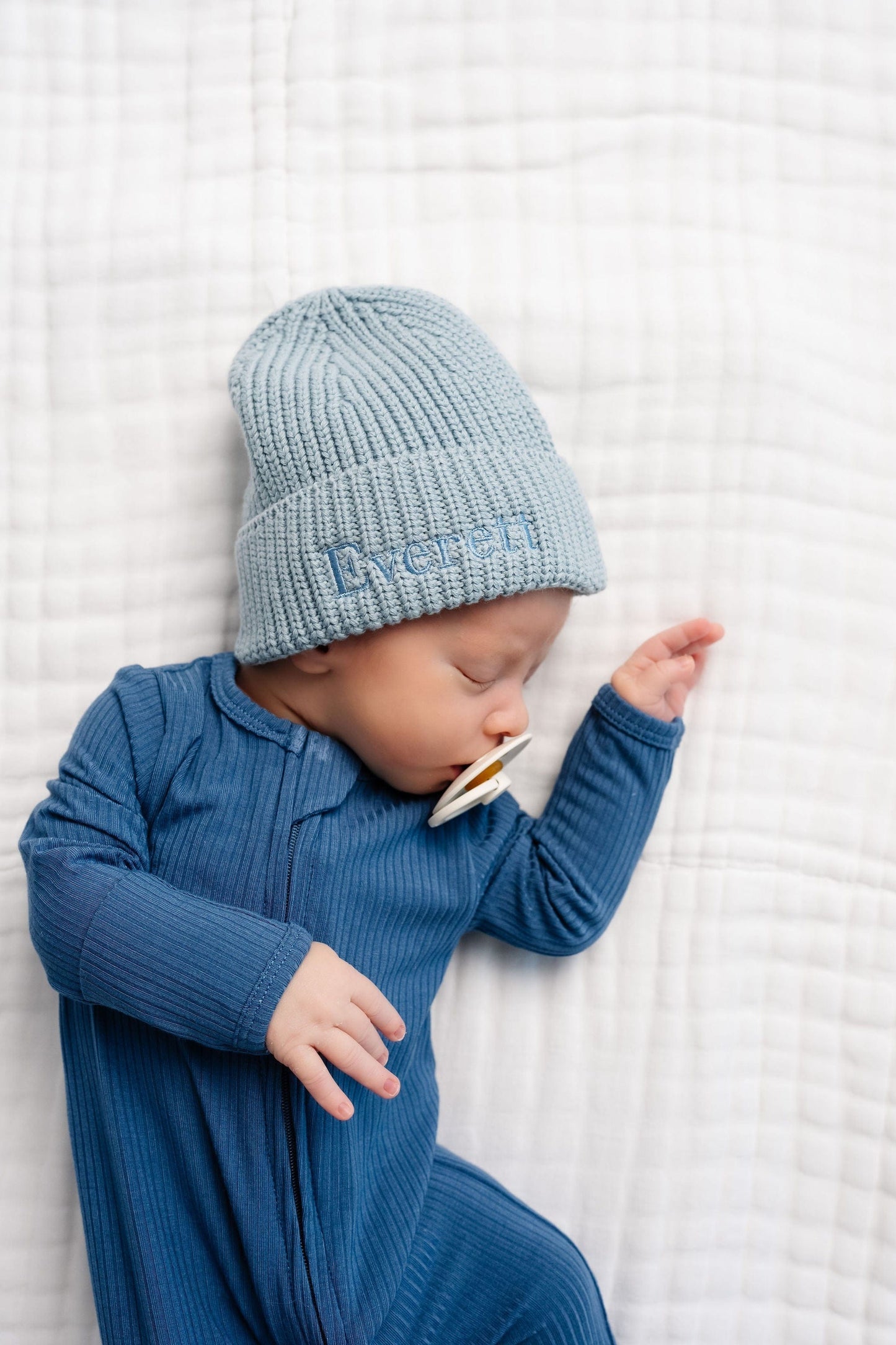 Lou Lou & Company Knit Beanie - Tan, Infant