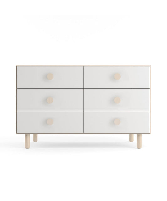 Oeuf Dot 6 Drawer Dresser - Birch - 2M6D-M-01