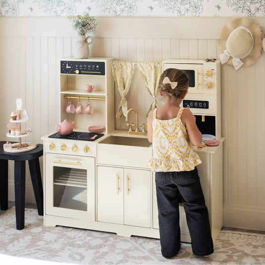 Tiny Land® Iconic Play Kitchen - Cream