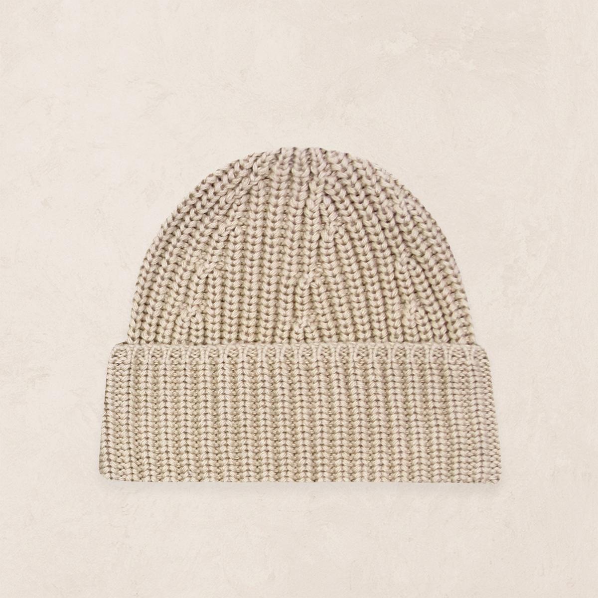 Lou Lou & Company Knit Beanie - Tan, Infant