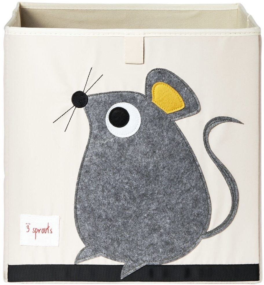 3 Sprouts Storage Box - Mouse Gray - UBXMOU