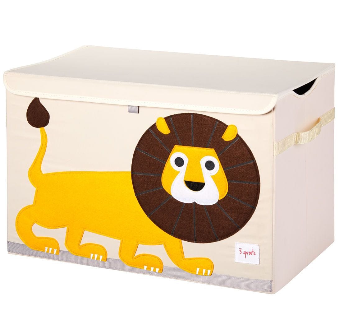 3 Sprouts Toy Chest - Lion - utclio