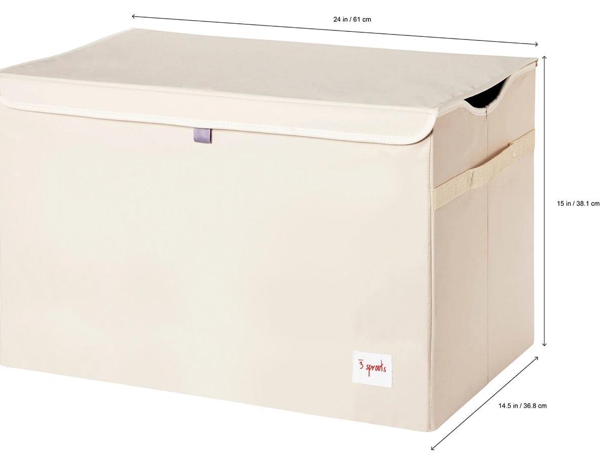 3 Sprouts Toy Chest - Yeti - UTCYET