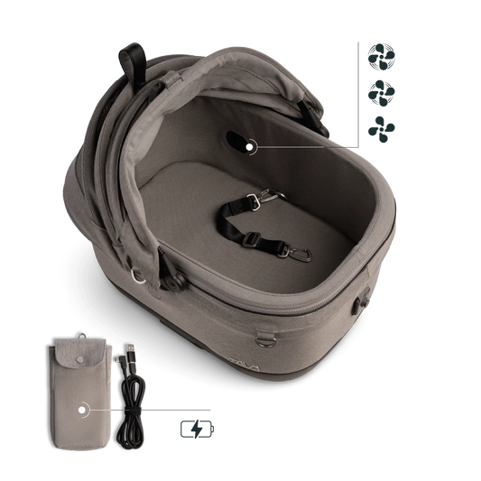 Tavo Pets Maeve iso5X Wind Pet Car Seat - Merle