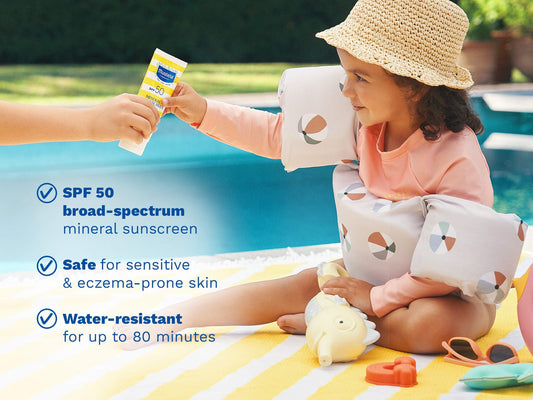 Mustela SPF 50 Mineral Sunscreen Lotion