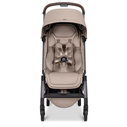 Joolz Aer2 Lightweight Compact Stroller + Nest to Seat Bundle - Sandy Taupe - 440203-440213