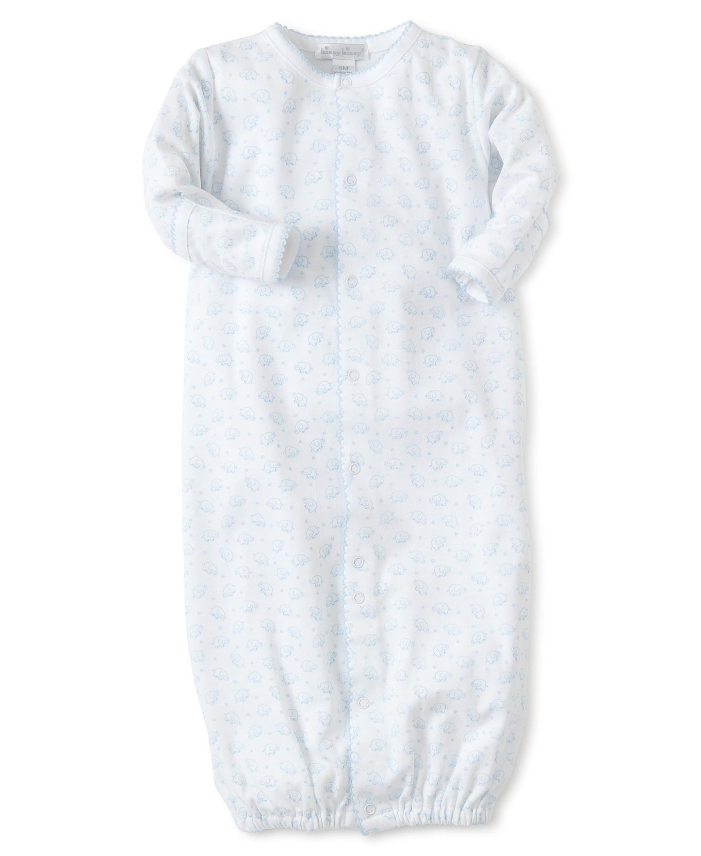 Kissy Kissy Convertible Gown - Ele-Fun Light Blue