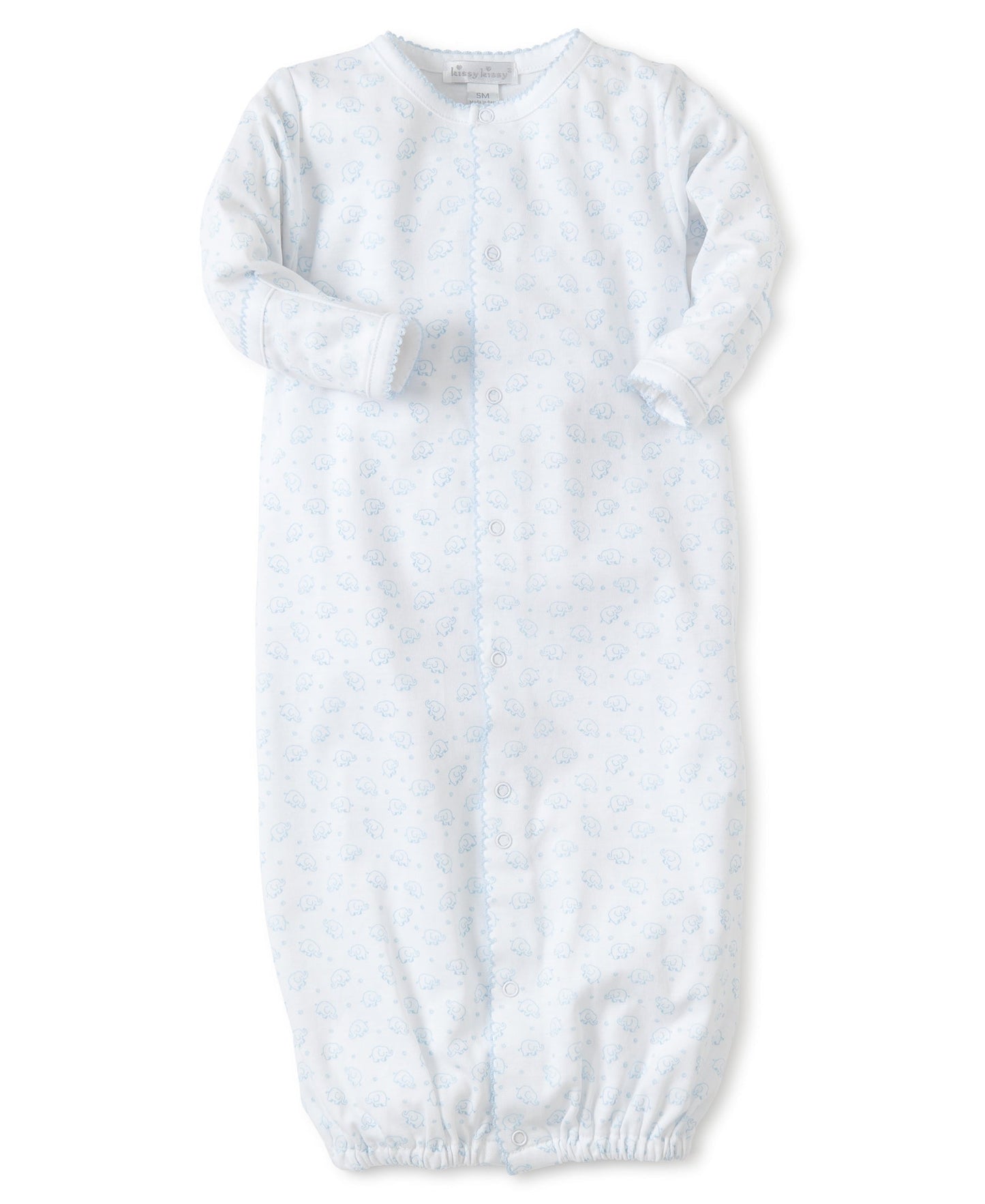 Kissy Kissy Convertible Gown - Ele-Fun Light Blue
