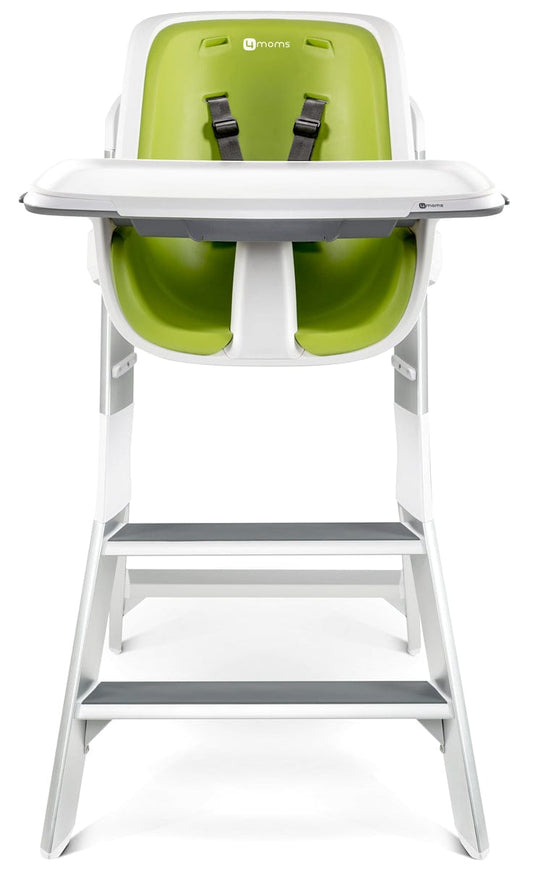 4moms High Chair - White/Green - 2000605