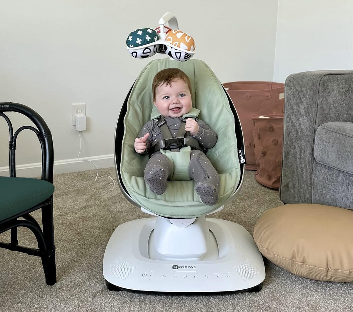 4moms MamaRoo Multi-Motion Baby Swing - Sage - 2001189