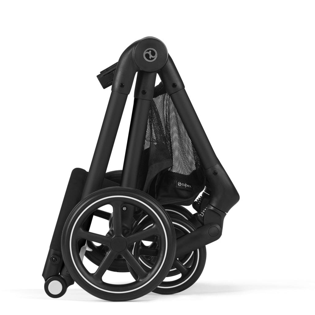 Cybex EOS 5-in-1 Travel System Stroller + Lightweight Aton G Infant Car Seat - Black / Seashell Beige - 522005677